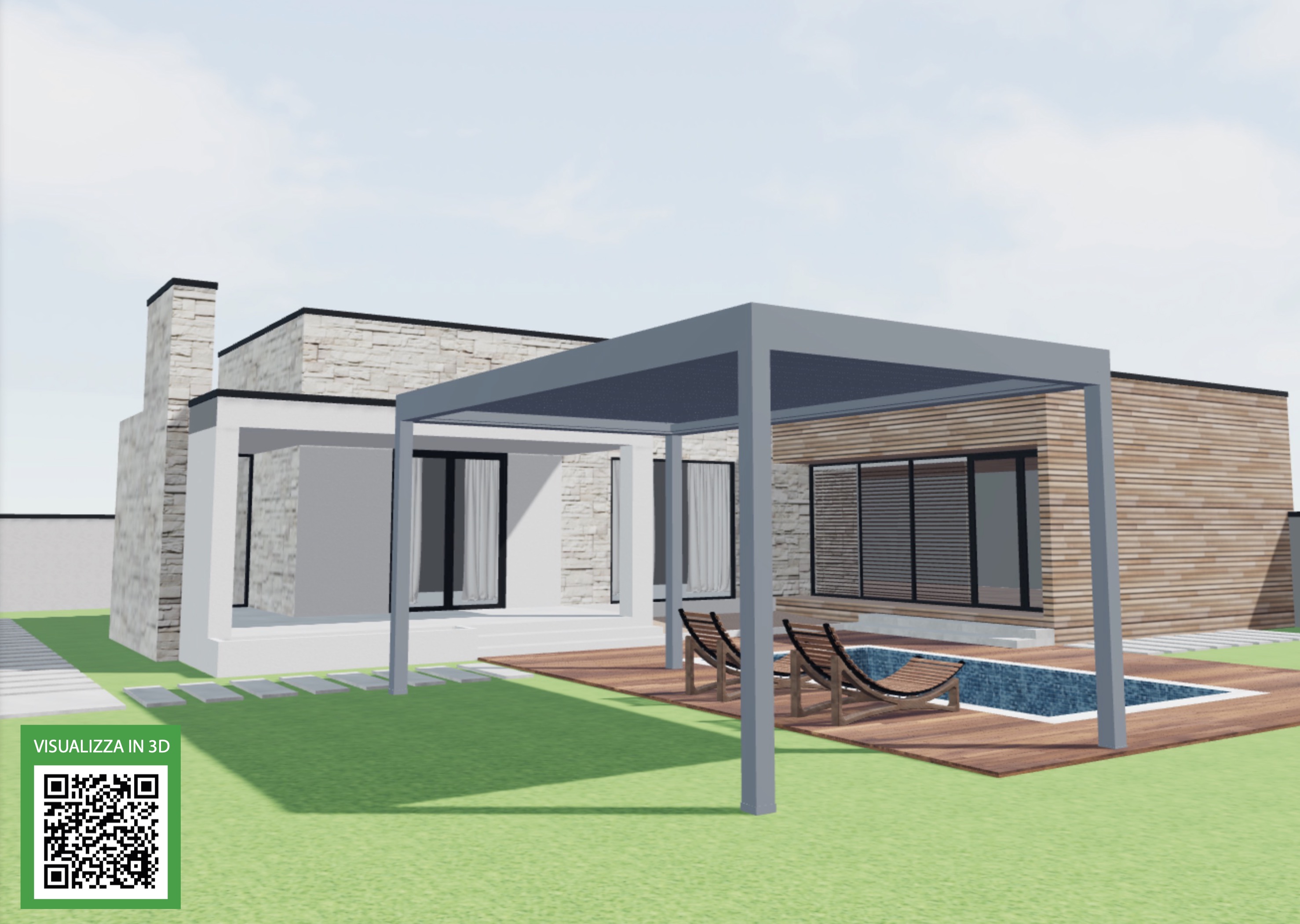 Render 3D Bioclimatica 1