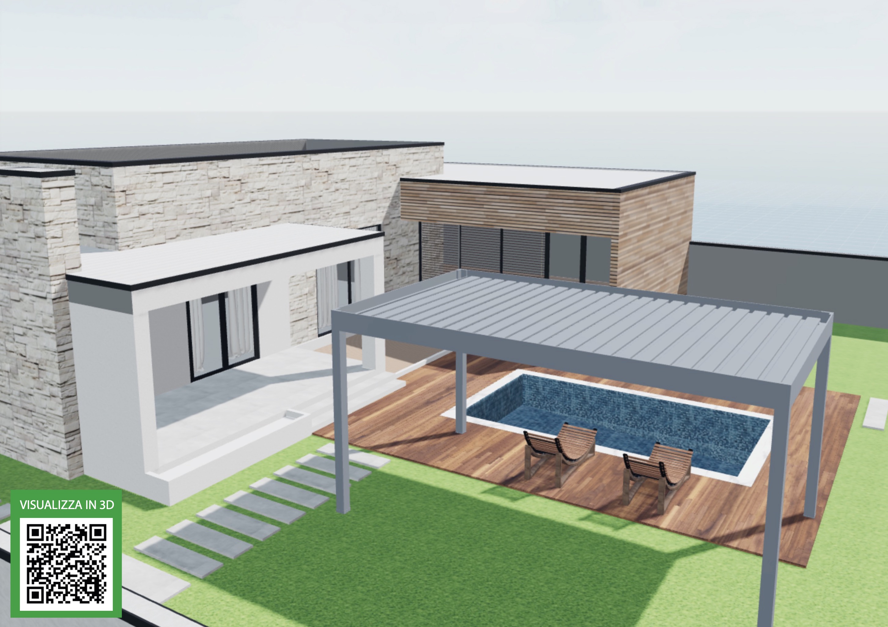 Render 3D Bioclimatica 3