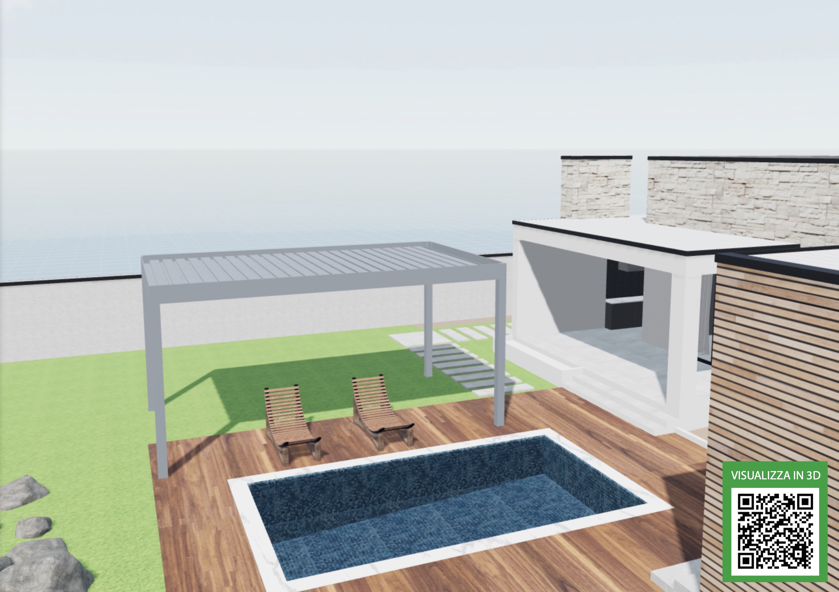 Render 3D Bioclimatica 4