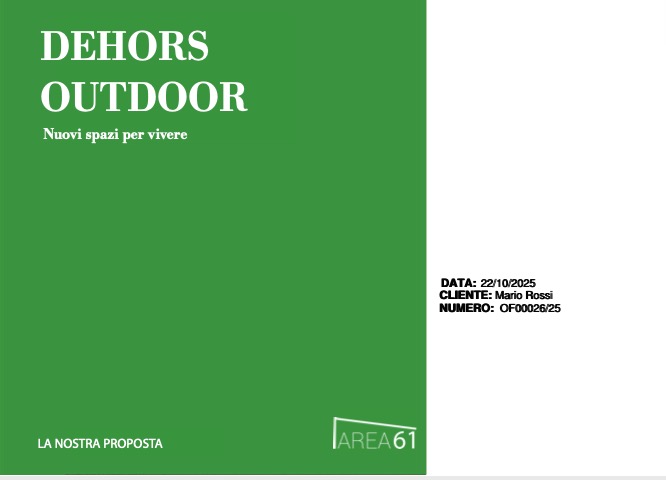 Esempio offerta PDF Bioclimatica